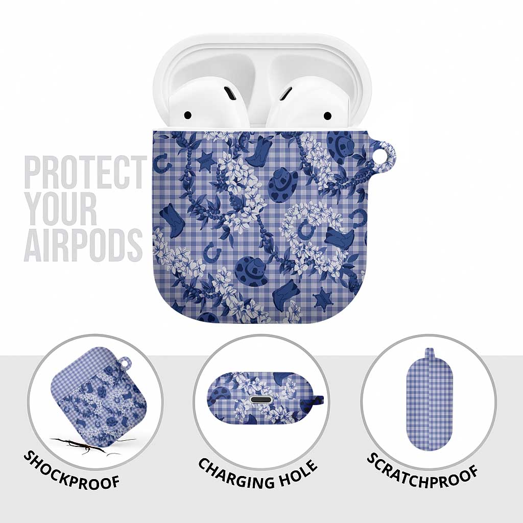 Mokihana Maile Ilima Leis Paniolo Palaka AirPods Case Hawaiian Polu Spirit LT9 - Polynesian Pride