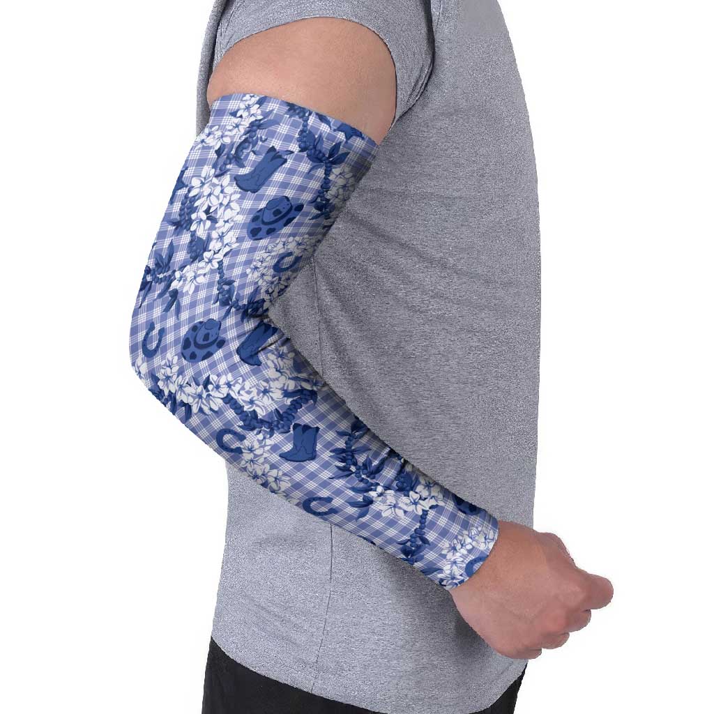 Mokihana Maile Ilima Leis Paniolo Palaka Arm Sleeves Hawaiian Polu Spirit LT9 - Polynesian Pride