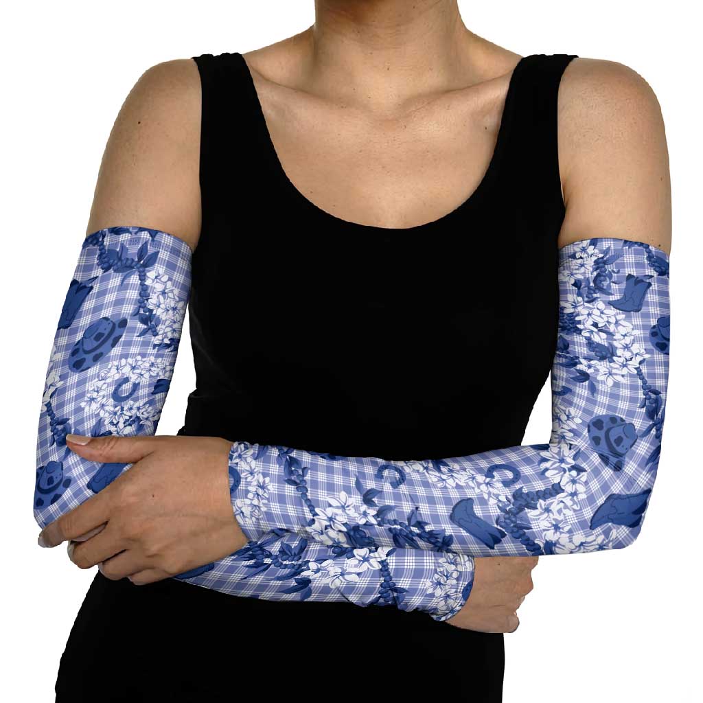 Mokihana Maile Ilima Leis Paniolo Palaka Arm Sleeves Hawaiian Polu Spirit LT9 - Polynesian Pride