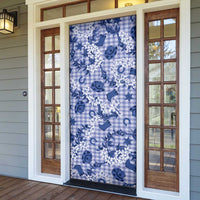 Mokihana Maile Ilima Leis Paniolo Palaka Door Cover Hawaiian Polu Spirit LT9 - Polynesian Pride