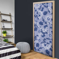 Mokihana Maile Ilima Leis Paniolo Palaka Door Cover Hawaiian Polu Spirit LT9 - Polynesian Pride