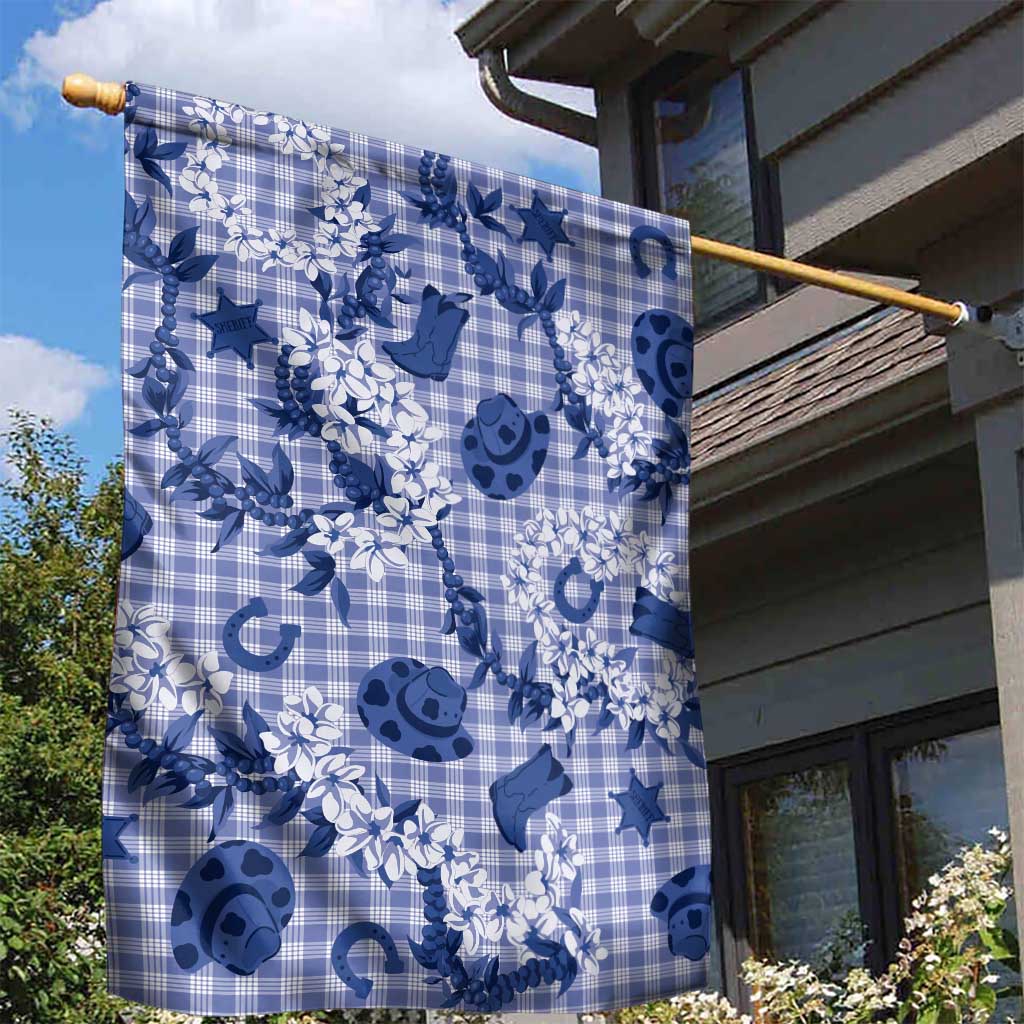 Mokihana Maile Ilima Leis Paniolo Palaka Garden Flag Hawaiian Polu Spirit LT9 - Polynesian Pride