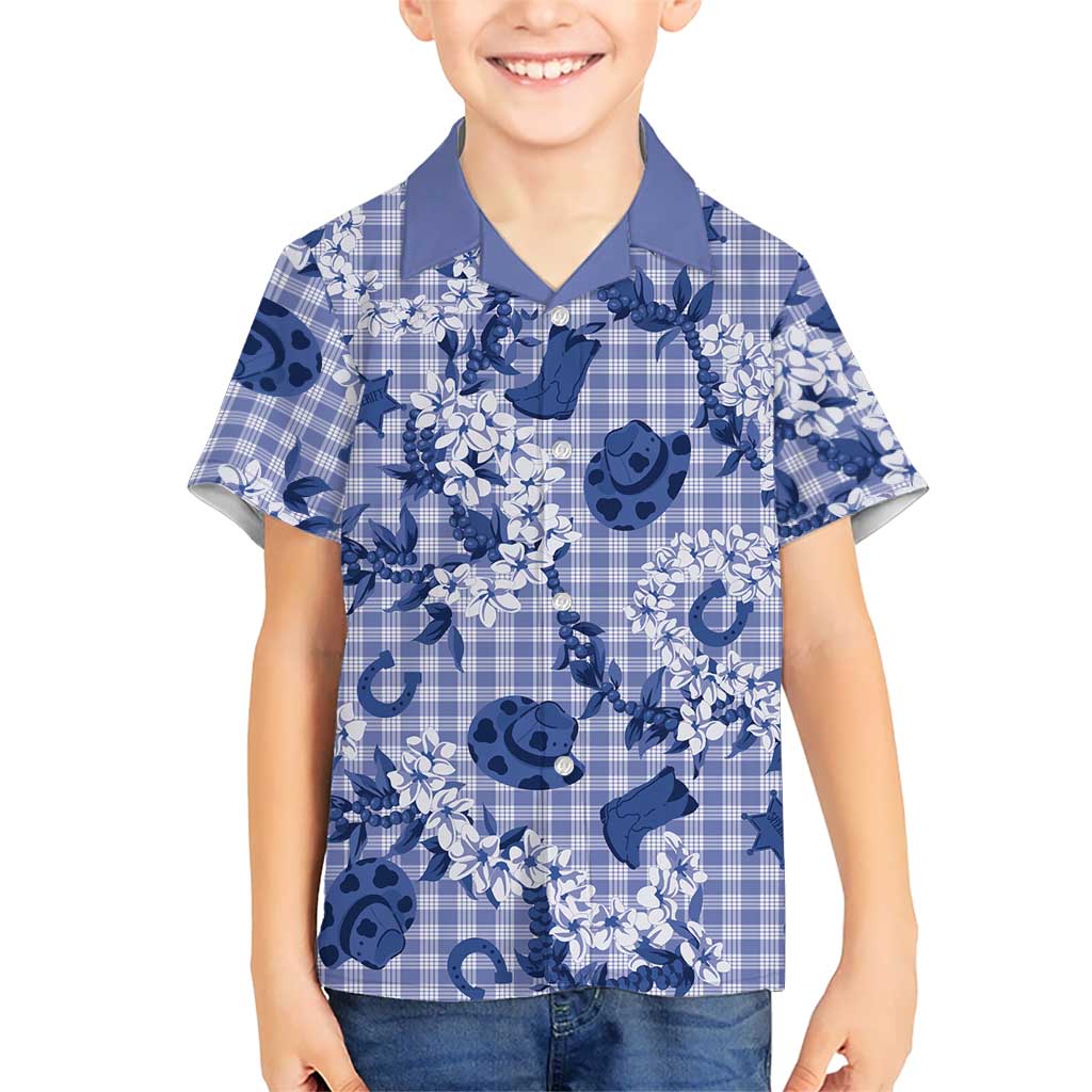 Mokihana Maile Ilima Leis Paniolo Palaka Hawaiian Shirt Hawaiian Polu Spirit LT9 - Polynesian Pride