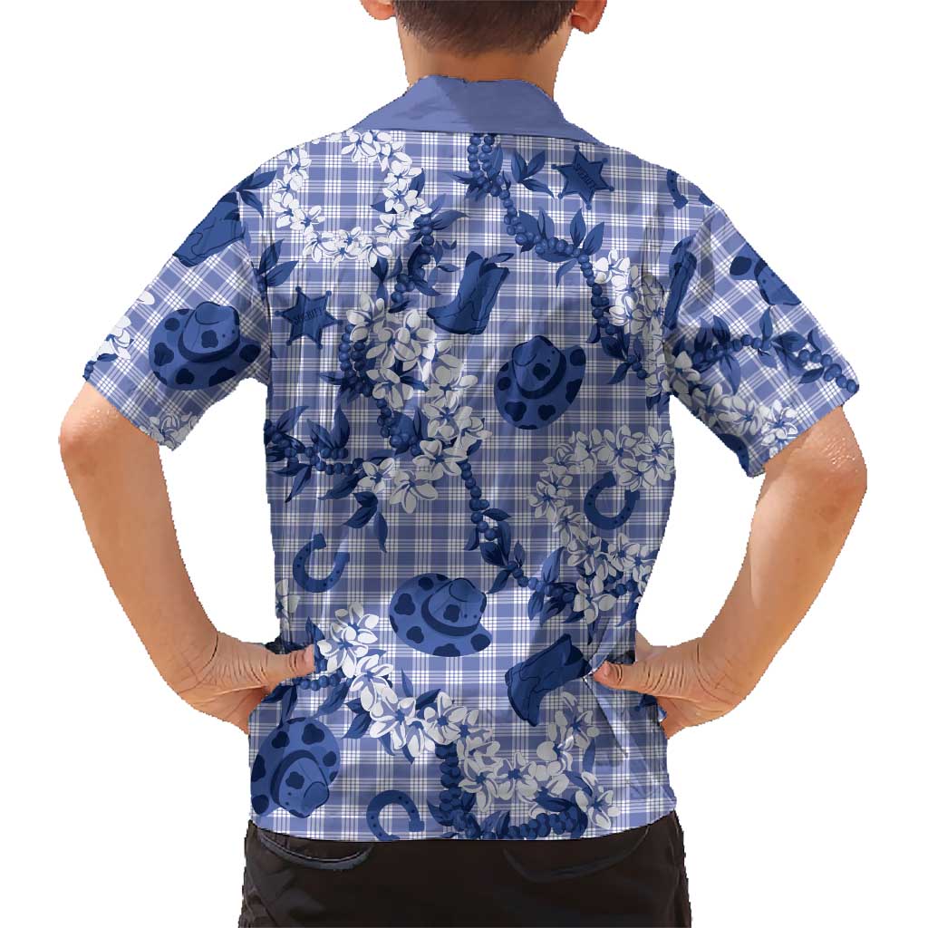 Mokihana Maile Ilima Leis Paniolo Palaka Hawaiian Shirt Hawaiian Polu Spirit LT9 - Polynesian Pride