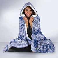 Mokihana Maile Ilima Leis Paniolo Palaka Hooded Blanket Hawaiian Polu Spirit LT9 - Polynesian Pride