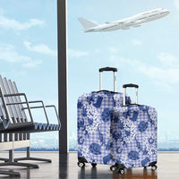 Mokihana Maile Ilima Leis Paniolo Palaka Luggage Cover Hawaiian Polu Spirit LT9 - Polynesian Pride