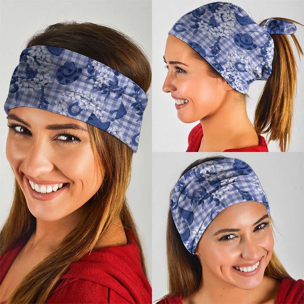 Mokihana Maile Ilima Leis Paniolo Palaka Neck Gaiter Hawaiian Polu Spirit LT9 - Polynesian Pride