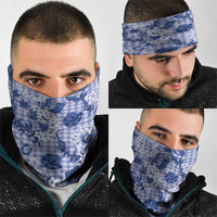 Mokihana Maile Ilima Leis Paniolo Palaka Neck Gaiter Hawaiian Polu Spirit LT9 - Polynesian Pride