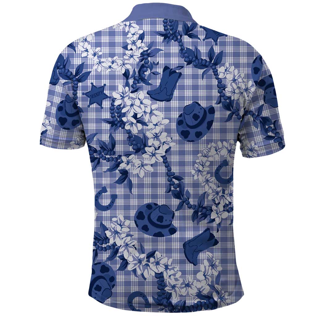 Mokihana Maile Ilima Leis Paniolo Palaka Polo Shirt Hawaiian Polu Spirit LT9 - Polynesian Pride
