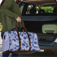 Mokihana Maile Ilima Leis Paniolo Palaka Travel Bag Hawaiian Polu Spirit LT9 - Polynesian Pride