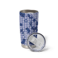 Mokihana Maile Ilima Leis Paniolo Palaka Tumbler Cup Hawaiian Polu Spirit LT9 - Polynesian Pride