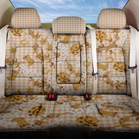 Mokihana Maile Ilima Leis Paniolo Palaka Back Car Seat Cover Hawaiian Kula Spirit LT9 One Size Gold - Polynesian Pride