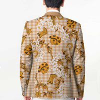 Mokihana Maile Ilima Leis Paniolo Palaka Blazer Hawaiian Kula Spirit LT9 - Polynesian Pride