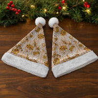 Mokihana Maile Ilima Leis Paniolo Palaka Christmas Santa Hat Hawaiian Kula Spirit LT9 - Polynesian Pride