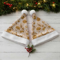 Mokihana Maile Ilima Leis Paniolo Palaka Christmas Santa Hat Hawaiian Kula Spirit LT9 - Polynesian Pride