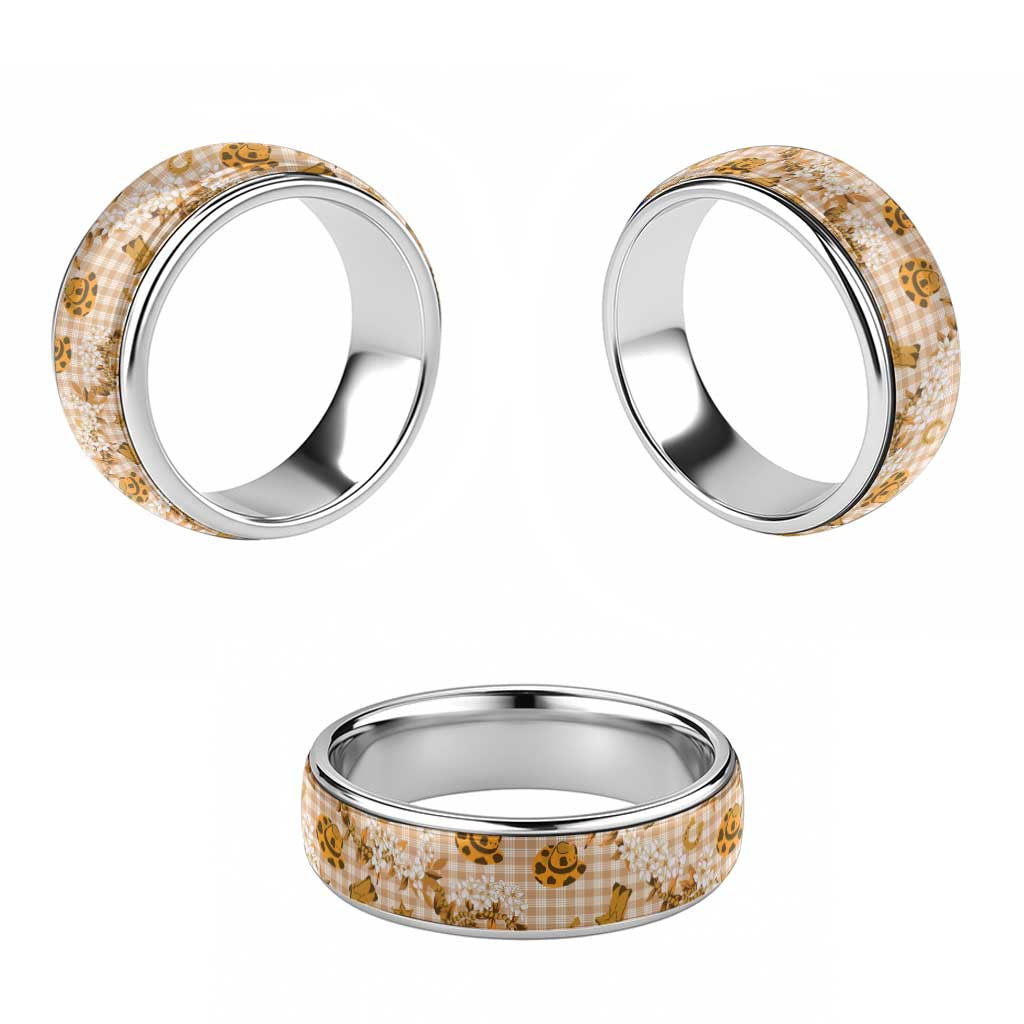 Mokihana Maile Ilima Leis Paniolo Palaka Classic Ring Hawaiian Kula Spirit LT9 - Polynesian Pride
