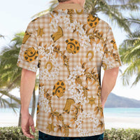 Mokihana Maile Ilima Leis Paniolo Palaka Hawaiian Shirt Hawaiian Kula Spirit LT9 - Polynesian Pride