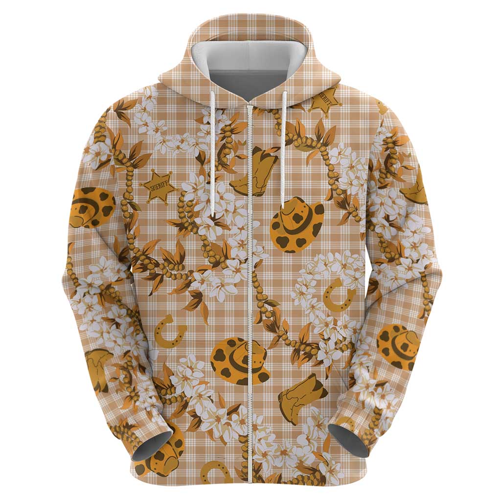 Mokihana Maile Ilima Leis Paniolo Palaka Hoodie Hawaiian Kula Spirit LT9 - Polynesian Pride