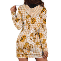 Mokihana Maile Ilima Leis Paniolo Palaka Hoodie Dress Hawaiian Kula Spirit LT9 - Polynesian Pride