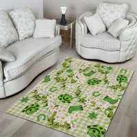 Mokihana Maile Ilima Leis Paniolo Palaka Area Rug Hawaiian Omaomo Ala Spirit LT9 - Polynesian Pride