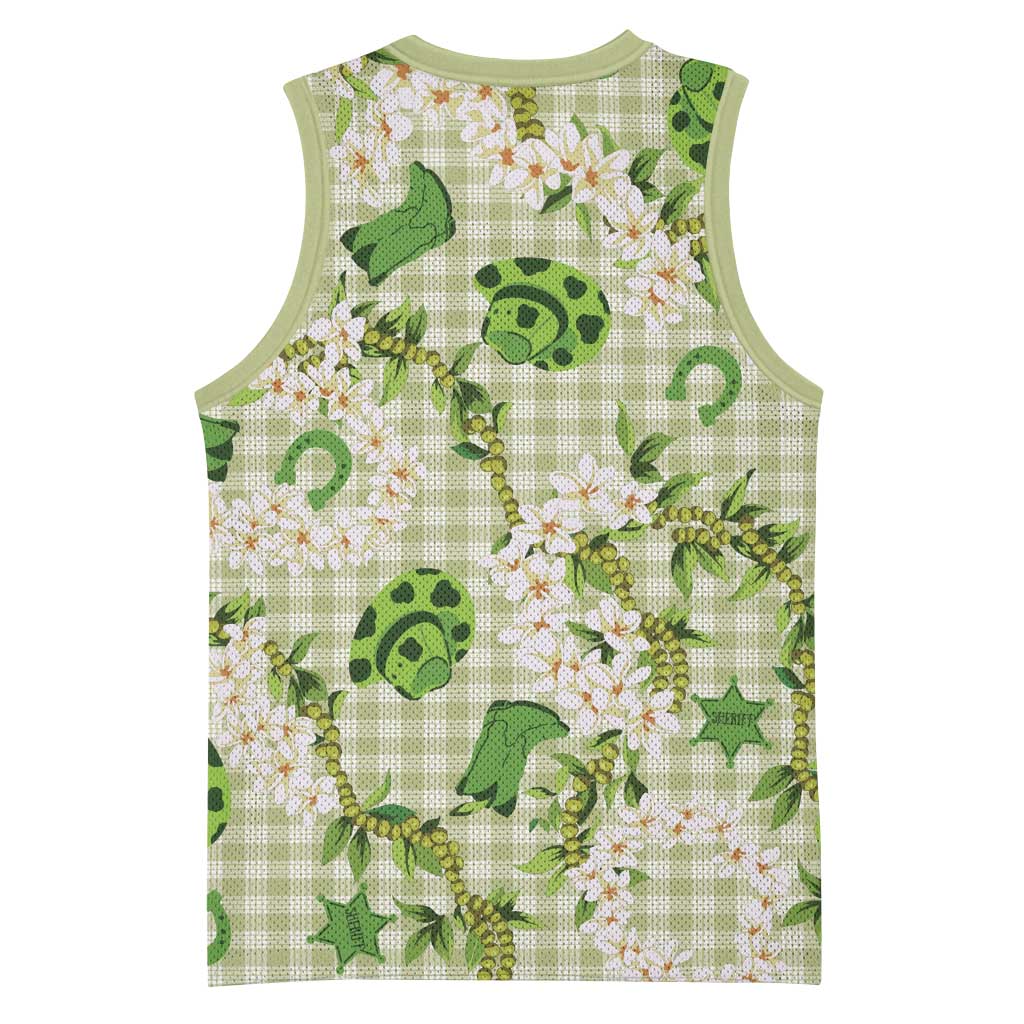 Mokihana Maile Ilima Leis Paniolo Palaka Basketball Jersey Hawaiian Omaomo Ala Spirit LT9 - Polynesian Pride