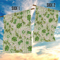 Mokihana Maile Ilima Leis Paniolo Palaka Garden Flag Hawaiian Omaomo Ala Spirit LT9 - Polynesian Pride
