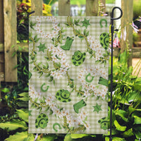 Mokihana Maile Ilima Leis Paniolo Palaka Garden Flag Hawaiian Omaomo Ala Spirit LT9 Garden Flag Green - Polynesian Pride