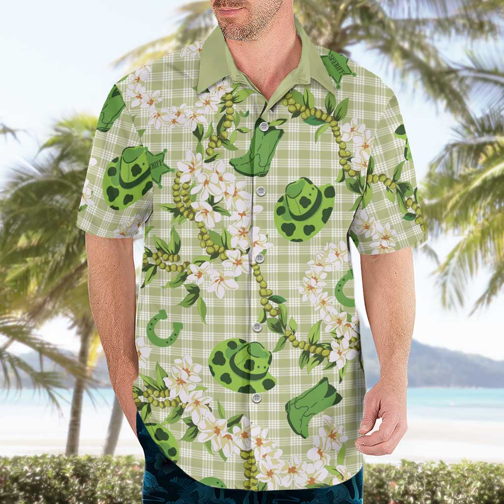 Mokihana Maile Ilima Leis Paniolo Palaka Hawaiian Shirt Hawaiian Omaomo Ala Spirit LT9 - Polynesian Pride