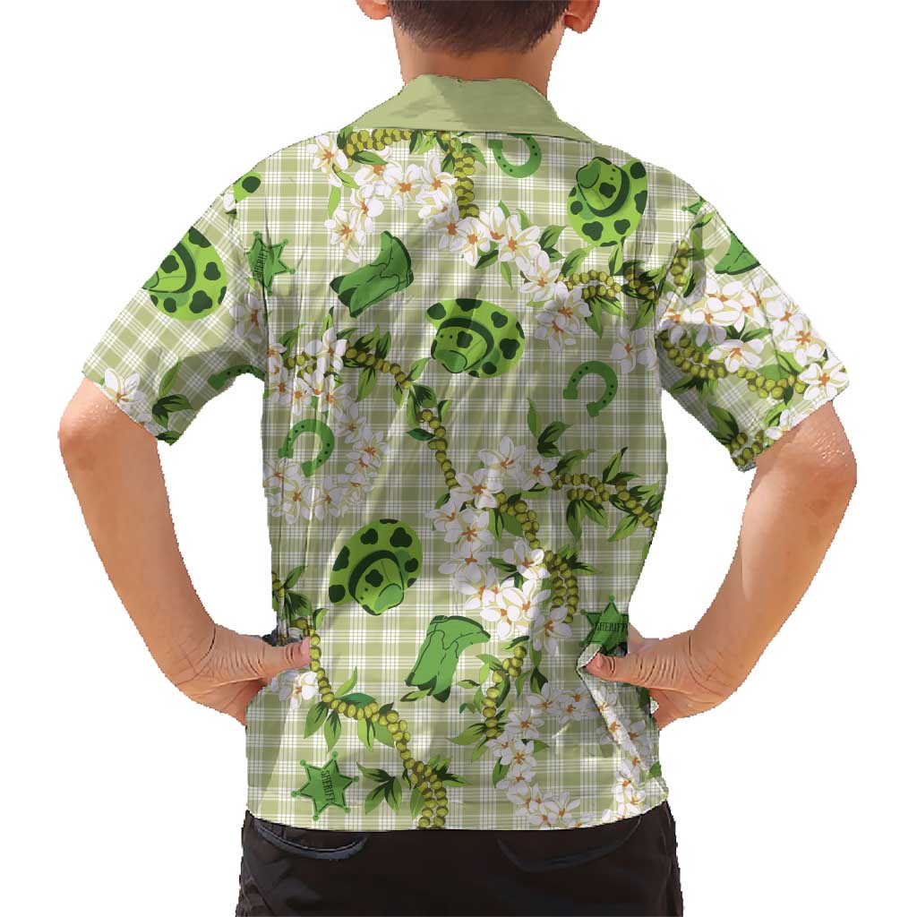 Mokihana Maile Ilima Leis Paniolo Palaka Hawaiian Shirt Hawaiian Omaomo Ala Spirit LT9 - Polynesian Pride