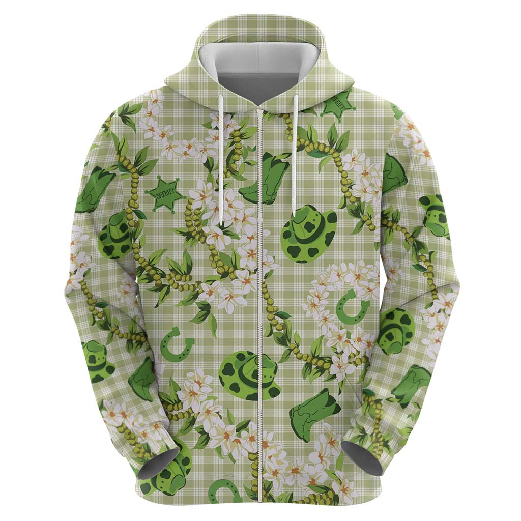 Mokihana Maile Ilima Leis Paniolo Palaka Hoodie Hawaiian Omaomo Ala Spirit LT9 - Polynesian Pride
