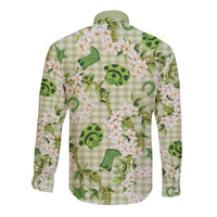 Mokihana Maile Ilima Leis Paniolo Palaka Long Sleeve Button Shirt Hawaiian Omaomo Ala Spirit LT9 - Polynesian Pride