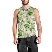 Mokihana Maile Ilima Leis Paniolo Palaka Men Tank Top Hawaiian Omaomo Ala Spirit LT9 - Polynesian Pride