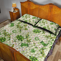 Mokihana Maile Ilima Leis Paniolo Palaka Quilt Bed Set Hawaiian Omaomo Ala Spirit LT9 - Polynesian Pride