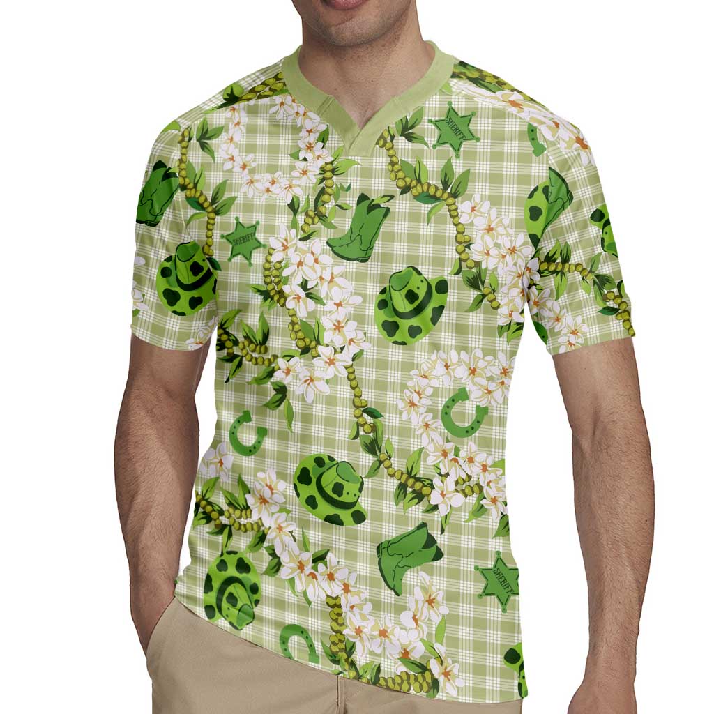 Mokihana Maile Ilima Leis Paniolo Palaka Rugby Jersey Hawaiian Omaomo Ala Spirit LT9 - Polynesian Pride