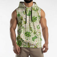 Mokihana Maile Ilima Leis Paniolo Palaka Sleeveless Hoodie Hawaiian Omaomo Ala Spirit LT9 - Polynesian Pride