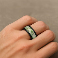 Mokihana Maile Ilima Leis Paniolo Palaka Spinner Ring Hawaiian Omaomo Ala Spirit - Polynesian Pride