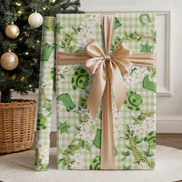 Mokihana Maile Ilima Leis Paniolo Palaka Wrapping Paper Hawaiian Omaomo Ala Spirit LT9 - Polynesian Pride