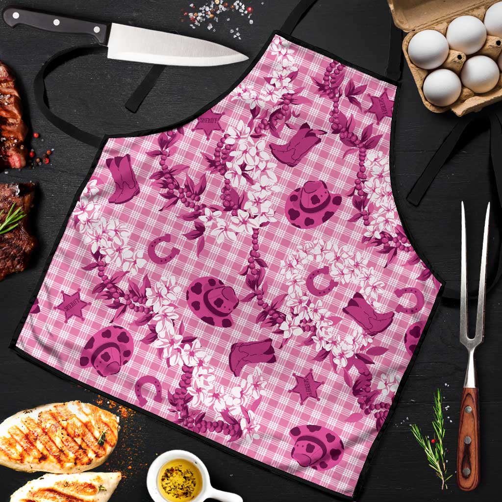 Mokihana Maile Ilima Leis Paniolo Palaka Apron Hawaiian Omaomo Ulaula Spirit - Polynesian Pride