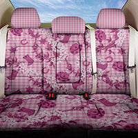 Mokihana Maile Ilima Leis Paniolo Palaka Back Car Seat Cover Hawaiian Omaomo Ulaula Spirit LT9 One Size Pink - Polynesian Pride