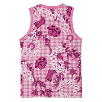 Mokihana Maile Ilima Leis Paniolo Palaka Basketball Jersey Hawaiian Omaomo Ulaula Spirit LT9 - Polynesian Pride