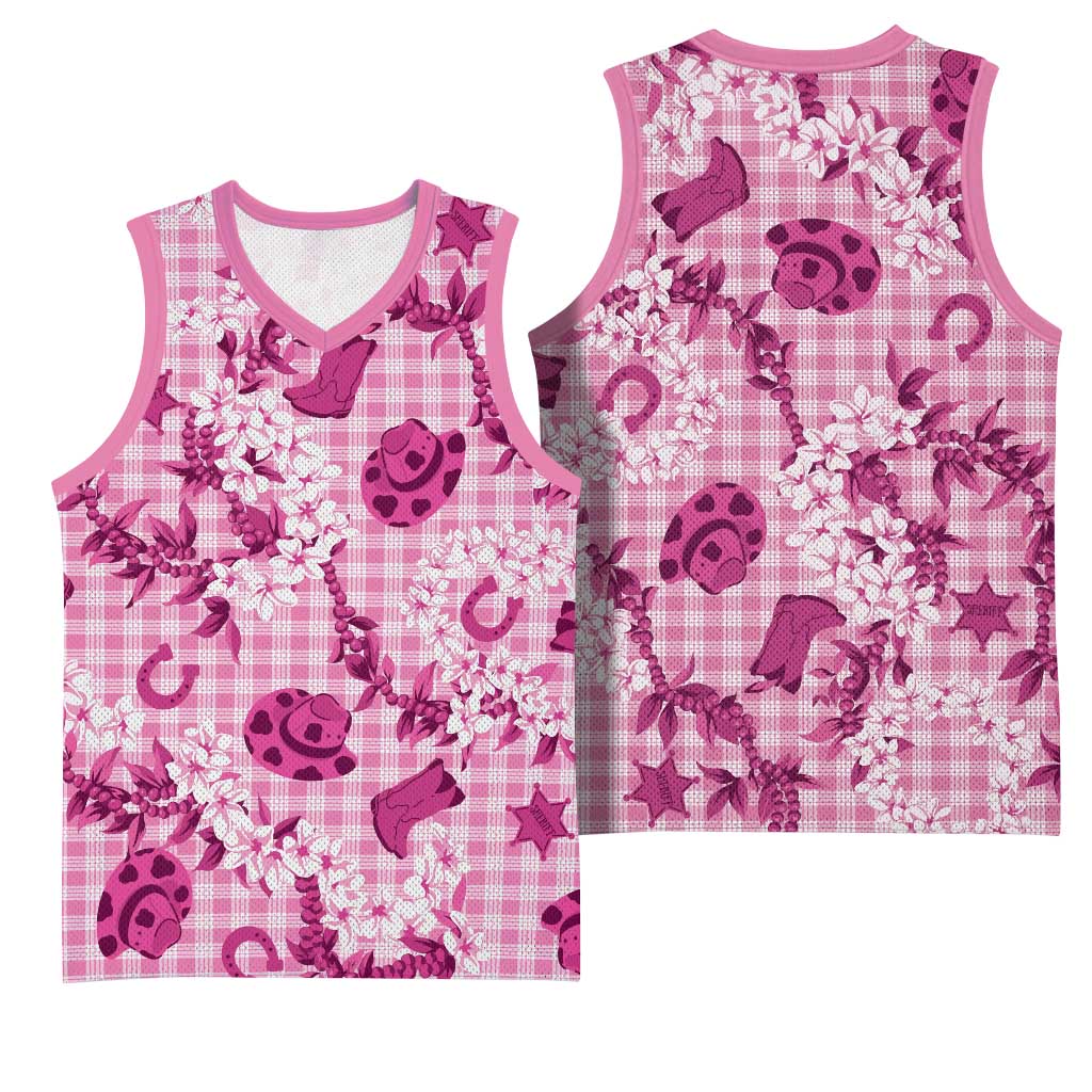 Mokihana Maile Ilima Leis Paniolo Palaka Basketball Jersey Hawaiian Omaomo Ulaula Spirit LT9 - Polynesian Pride