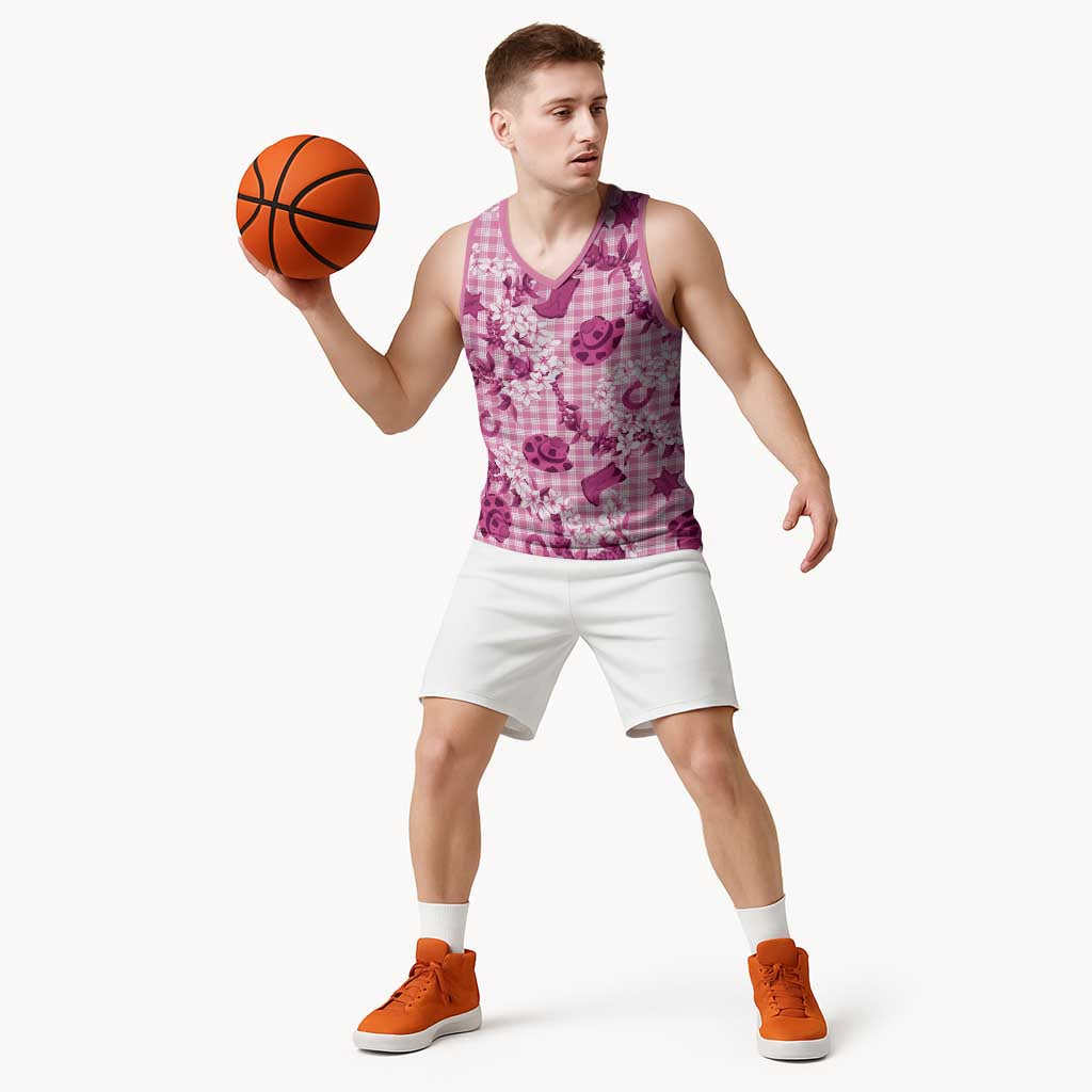 Mokihana Maile Ilima Leis Paniolo Palaka Basketball Jersey Hawaiian Omaomo Ulaula Spirit LT9 - Polynesian Pride