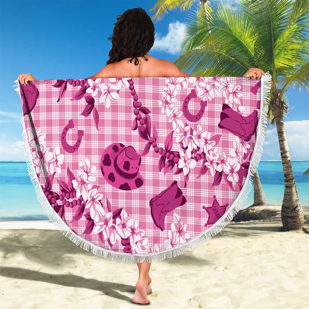 Mokihana Maile Ilima Leis Paniolo Palaka Beach Blanket Hawaiian Omaomo Ulaula Spirit LT9 - Polynesian Pride