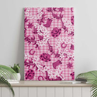 Mokihana Maile Ilima Leis Paniolo Palaka Canvas Wall Art Hawaiian Omaomo Ulaula Spirit LT9 - Polynesian Pride