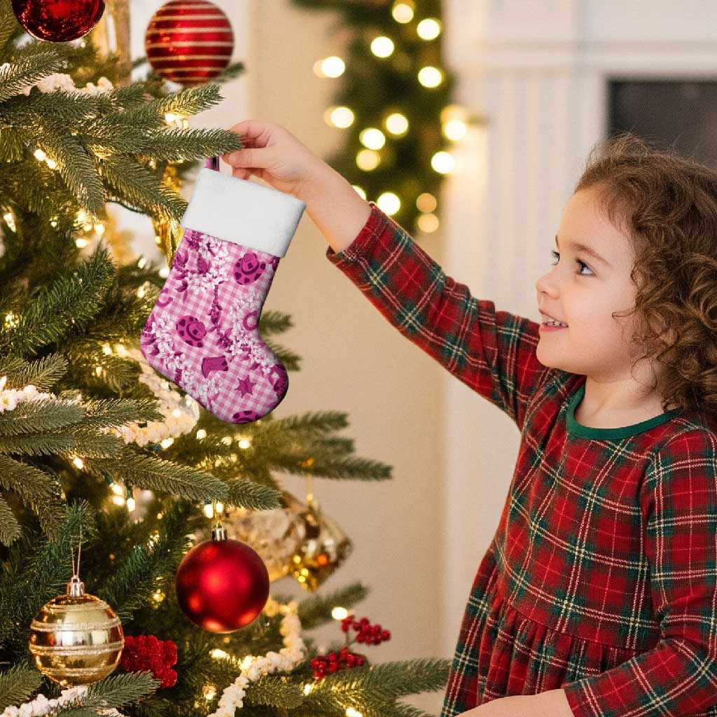 Mokihana Maile Ilima Leis Paniolo Palaka Christmas Stocking Hawaiian Omaomo Ulaula Spirit LT9 - Polynesian Pride