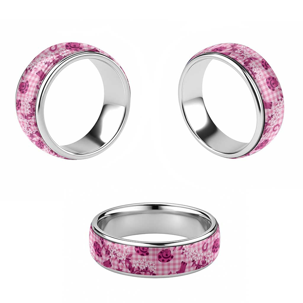 Mokihana Maile Ilima Leis Paniolo Palaka Classic Ring Hawaiian Omaomo Ulaula Spirit - Polynesian Pride