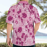 Mokihana Maile Ilima Leis Paniolo Palaka Hawaiian Shirt Hawaiian Omaomo Ulaula Spirit LT9 - Polynesian Pride