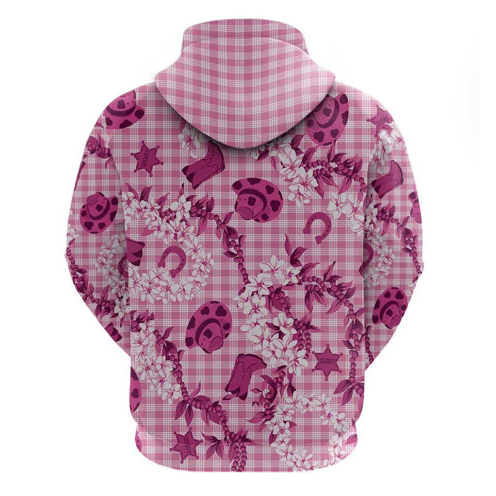 Mokihana Maile Ilima Leis Paniolo Palaka Hoodie Hawaiian Omaomo Ulaula Spirit LT9 - Polynesian Pride
