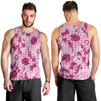 Mokihana Maile Ilima Leis Paniolo Palaka Men Tank Top Hawaiian Omaomo Ulaula Spirit LT9 - Polynesian Pride
