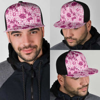 Mokihana Maile Ilima Leis Paniolo Palaka Mesh Trucker Cap Hawaiian Omaomo Ulaula Spirit LT9 - Polynesian Pride